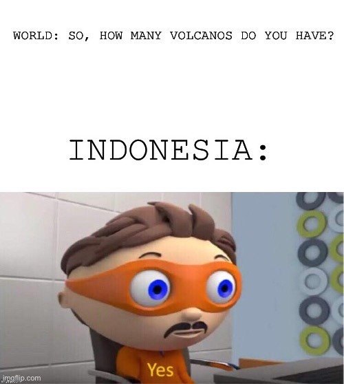 Yes. Volcans. - meme