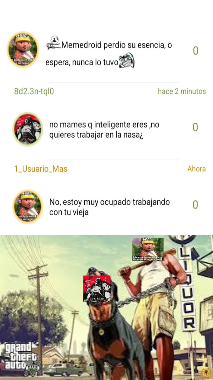 Top memes de Gta en español :) Memedroid