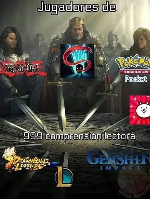 Videojuegos donde la compresión lectora no existe - meme
