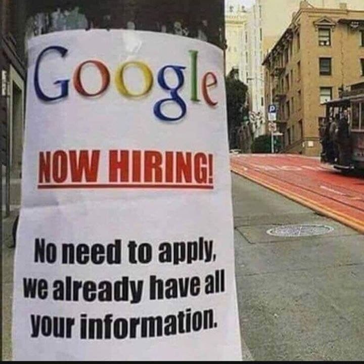 Google is hiring - meme