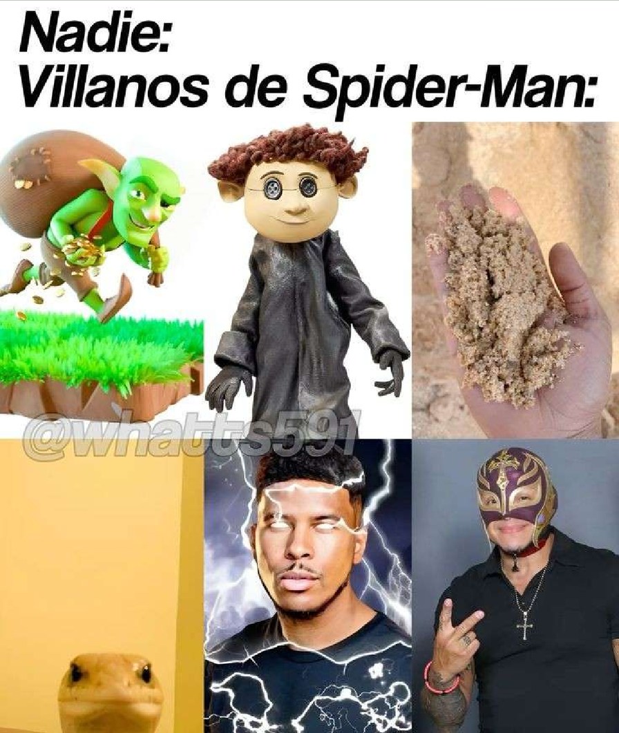 El hombre araña - meme