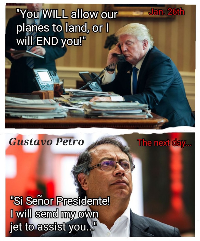 'Bandito' Folds Under Trump Pressure in 24 Hours - meme