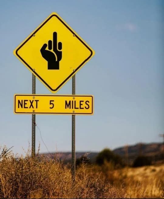 Next 5 miles - meme