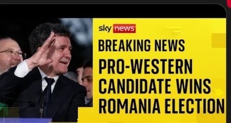 Pro-Western candidate wins Romania election, EU claps quietly - meme