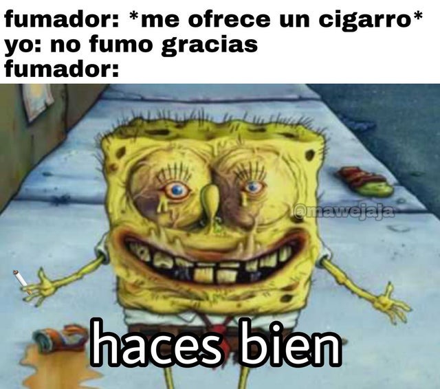 fumadores - meme