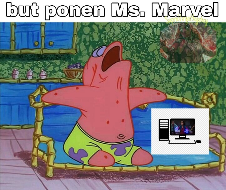 Ms. Marvel es extremadamente aburrida, ya no me dan ganas de ver el último capítulo - meme
