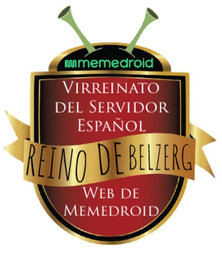 Este es el diseño oficial del logo para el Virreinato del Servidor Español. - meme