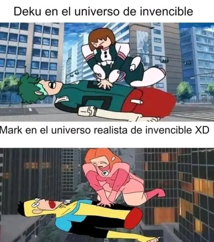 Mark grayson, el superboy que SI llevo verg@sos - meme
