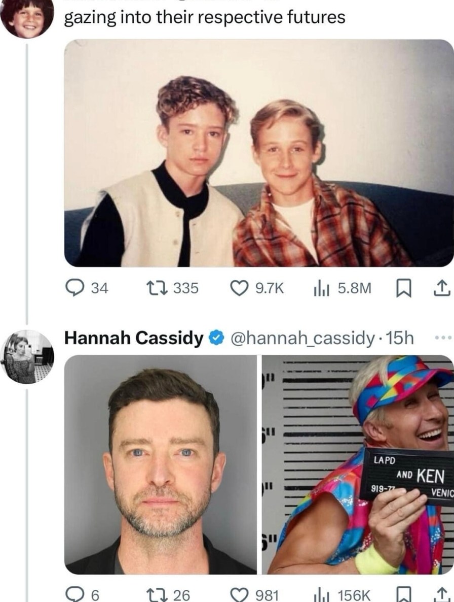 Just two souls staring into the void of their future - meme