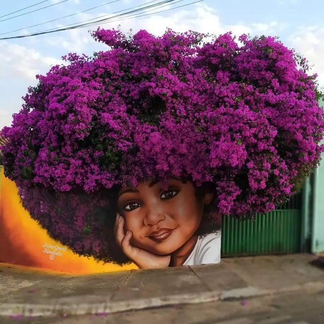 street art and nature - meme
