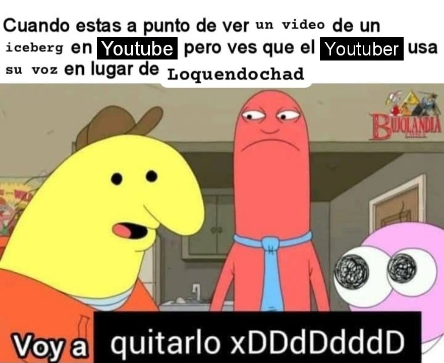 Eso o cuando ordenan del menos a mas turbio en vez de conocido - meme