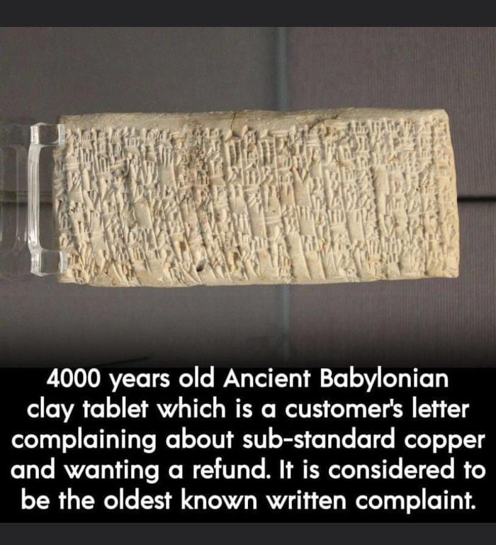 4000 years old Karen complains to the manager - meme