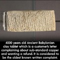 4000 years old Karen complains to the manager