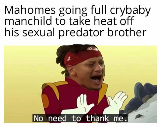 Mahomes crying meme