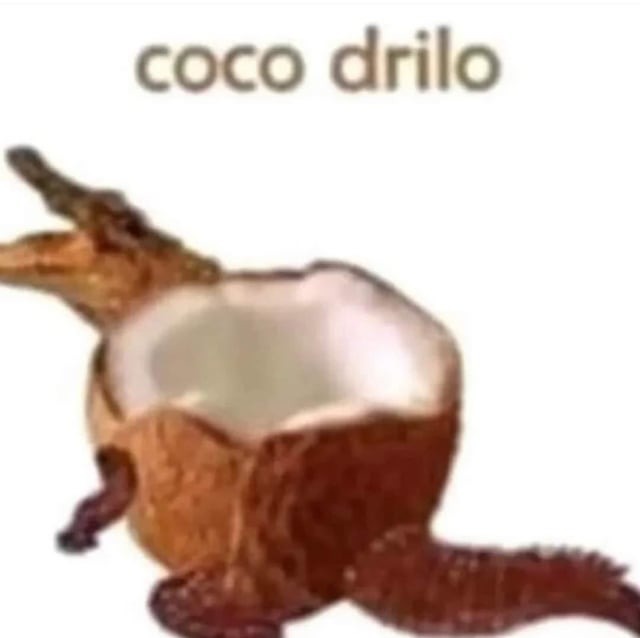 Coco drilo - meme