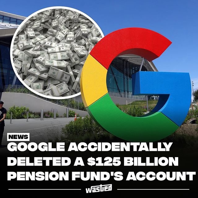 Google accidentally deleted the cloud account of a $125 billion Australian pension fund - meme