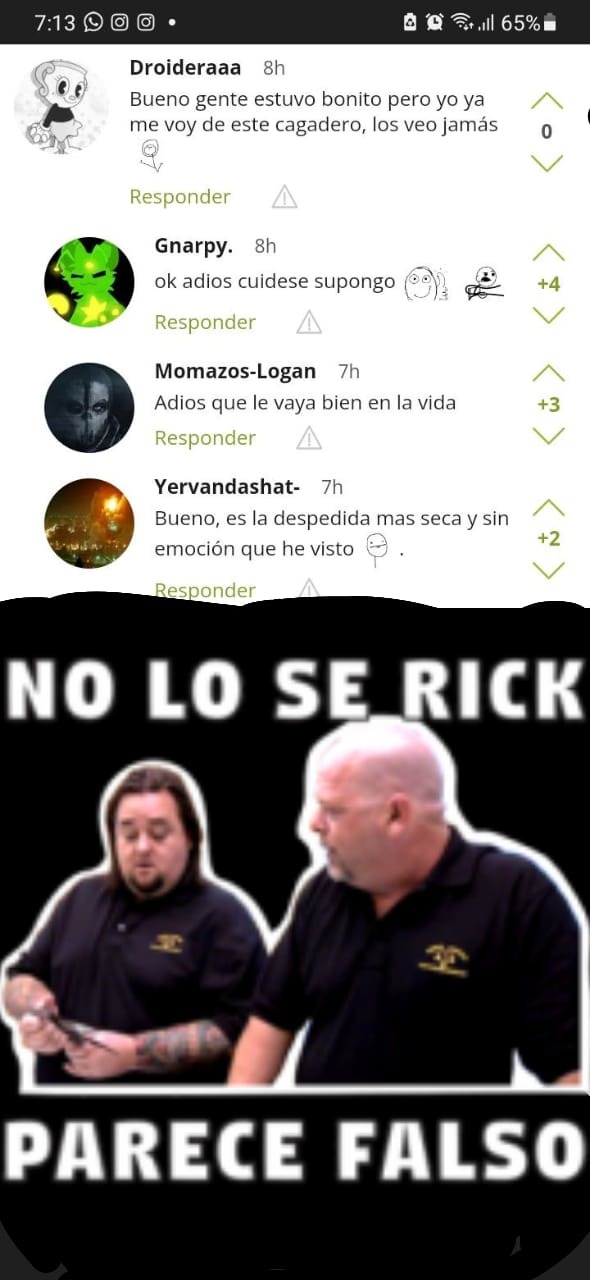 Simplemente puede dejar de comentar - meme