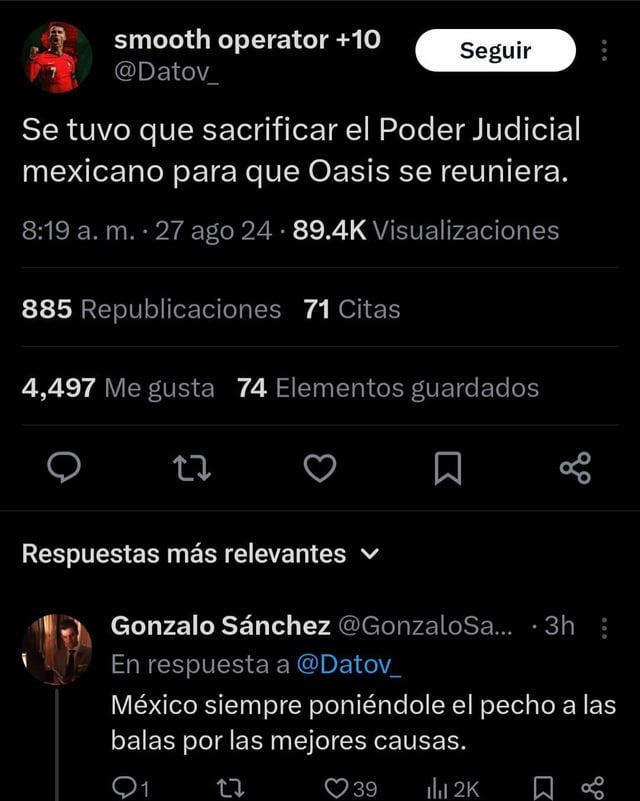 Oasis mexicano - meme