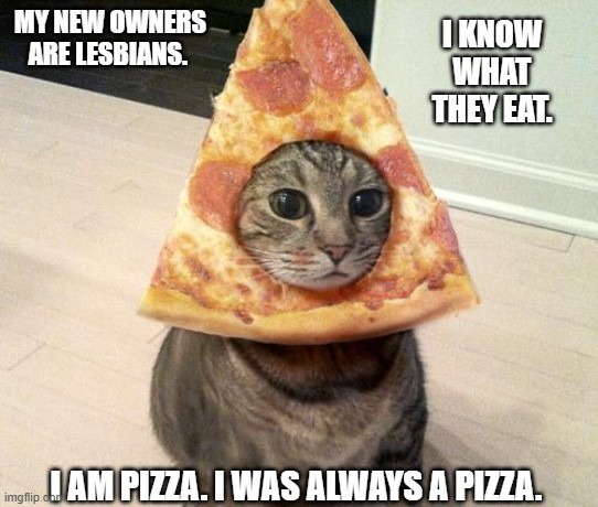 I'm pizza - meme