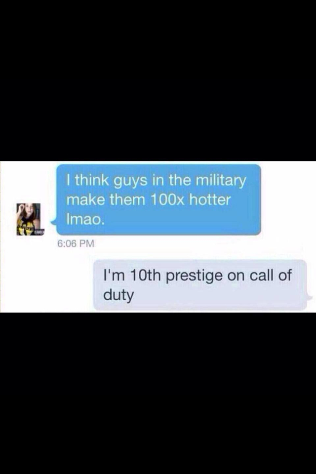 call of duty pick up lines