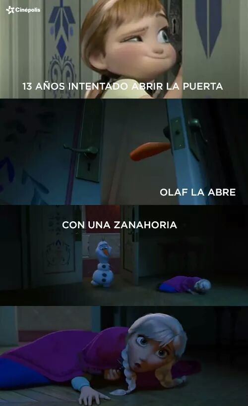 Pobre anna :c - meme