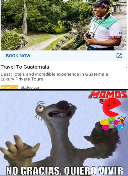 quien queria viajar a guatemala - meme