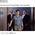 Young Sheldon ending meme