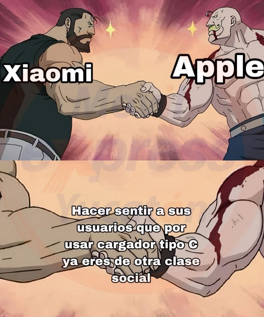 cargador de ricos - meme