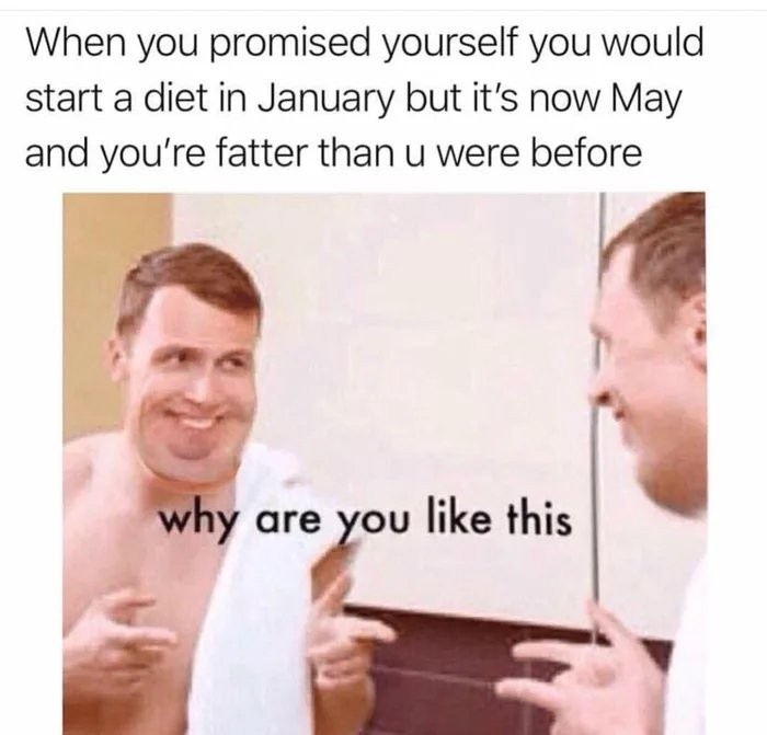 Diet, Real diet - meme