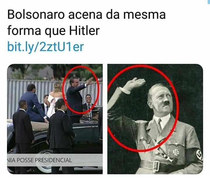 TINHA QUE SER O NAZISTA! - meme