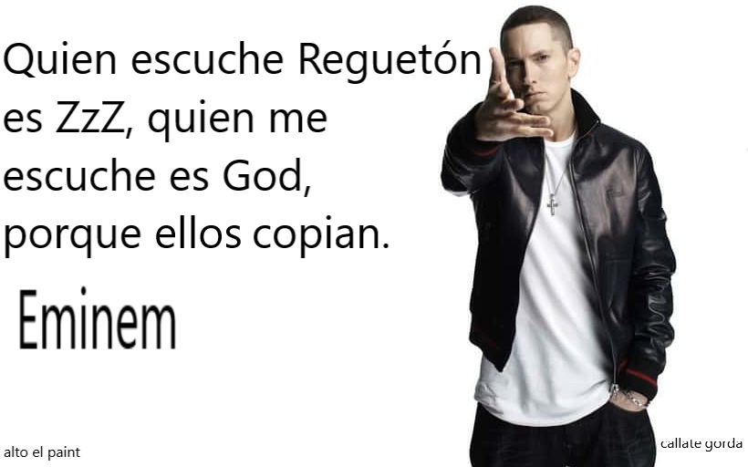El gran Eminem - meme