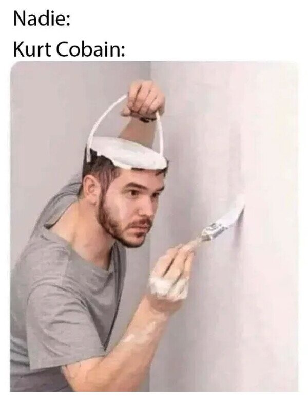 Kurt Cobain spoiler - meme
