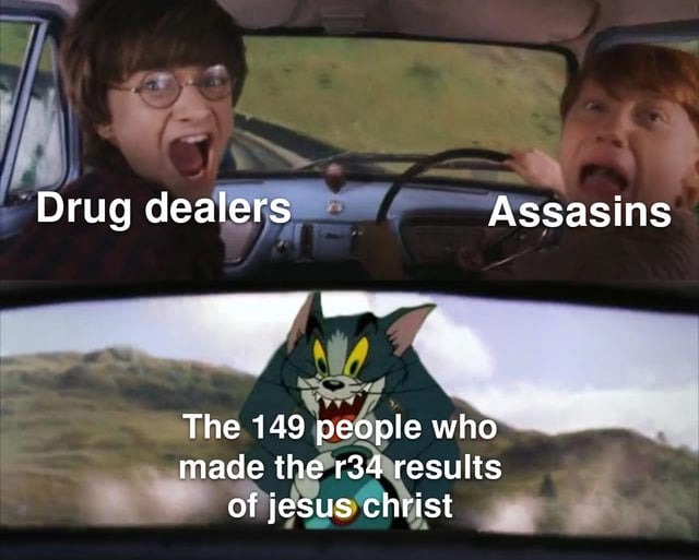 Drug dealers and assasins - meme