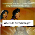 Nerf darts