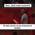 Toretto < Darth Vader