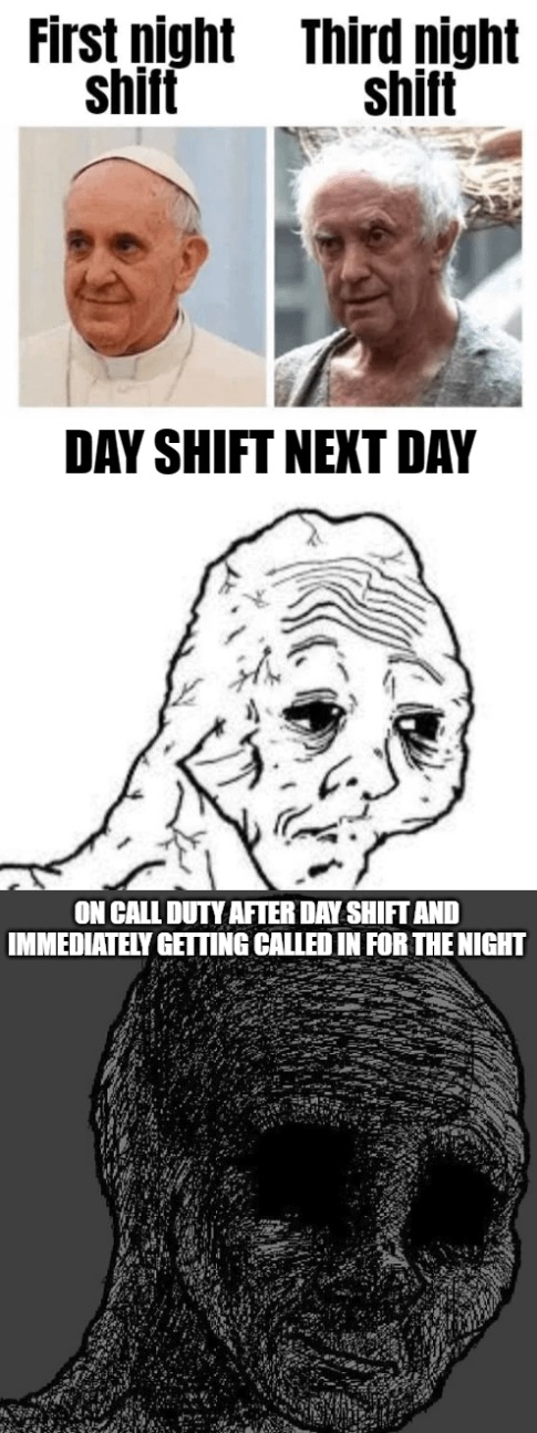 Night shift - meme