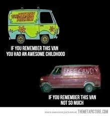 Scooby Doo Van, vs Free Candy Van - meme