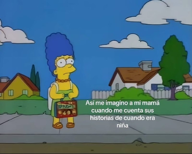 Así me imagino a mi madre en los 80 sobreviviendo todo - meme