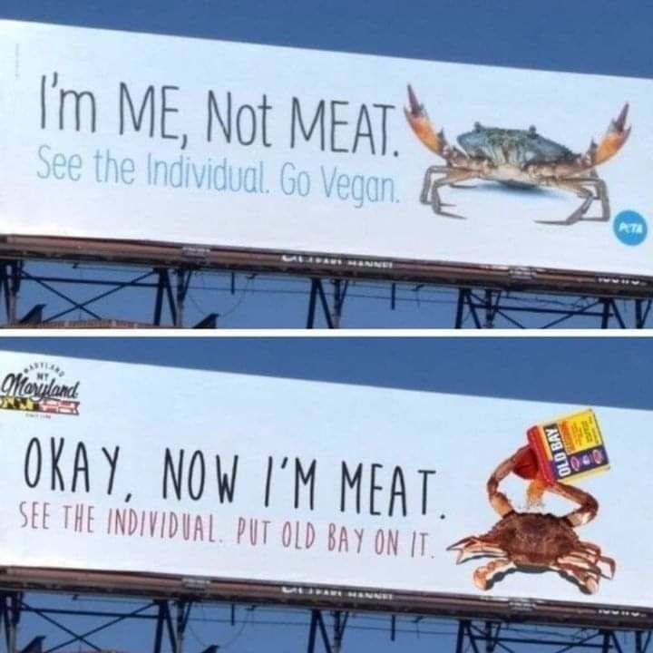 Meat is good - meme