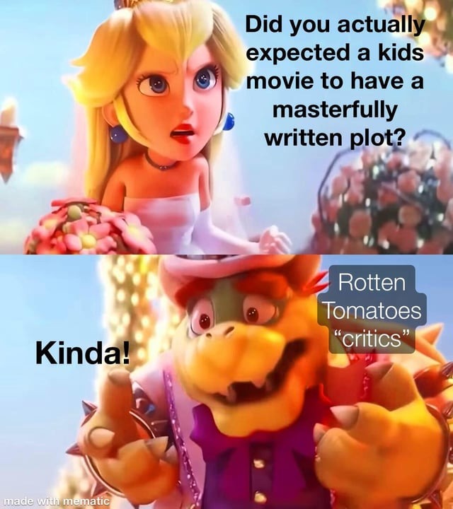 Rotten Tomatoes is too rotten - meme