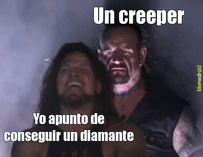 Yo ni a los diamantes llegue - meme