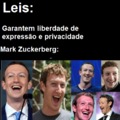 legenda alternativa do meme: Quando Mark Zuckerberg vê os seu pinto pequeno nos nudes