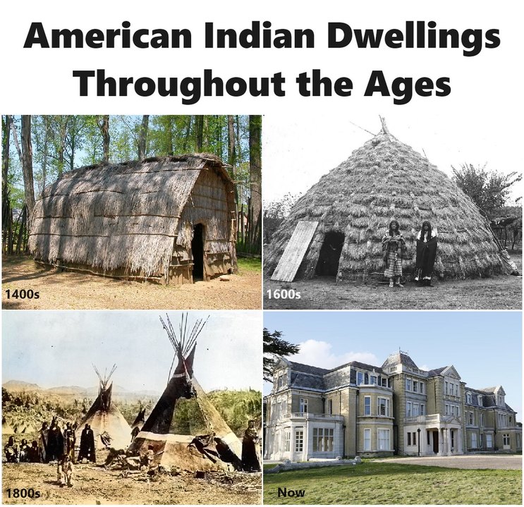 I just can't call them "native Americans." Everyone born here is a Native American, not to mention indigenous. - meme