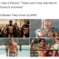 Real men in Hollywood