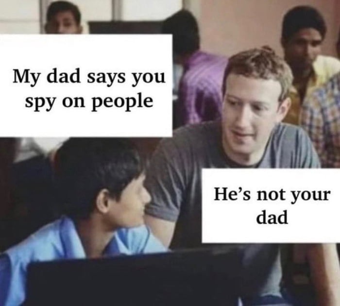 Reptile man spies on you - meme