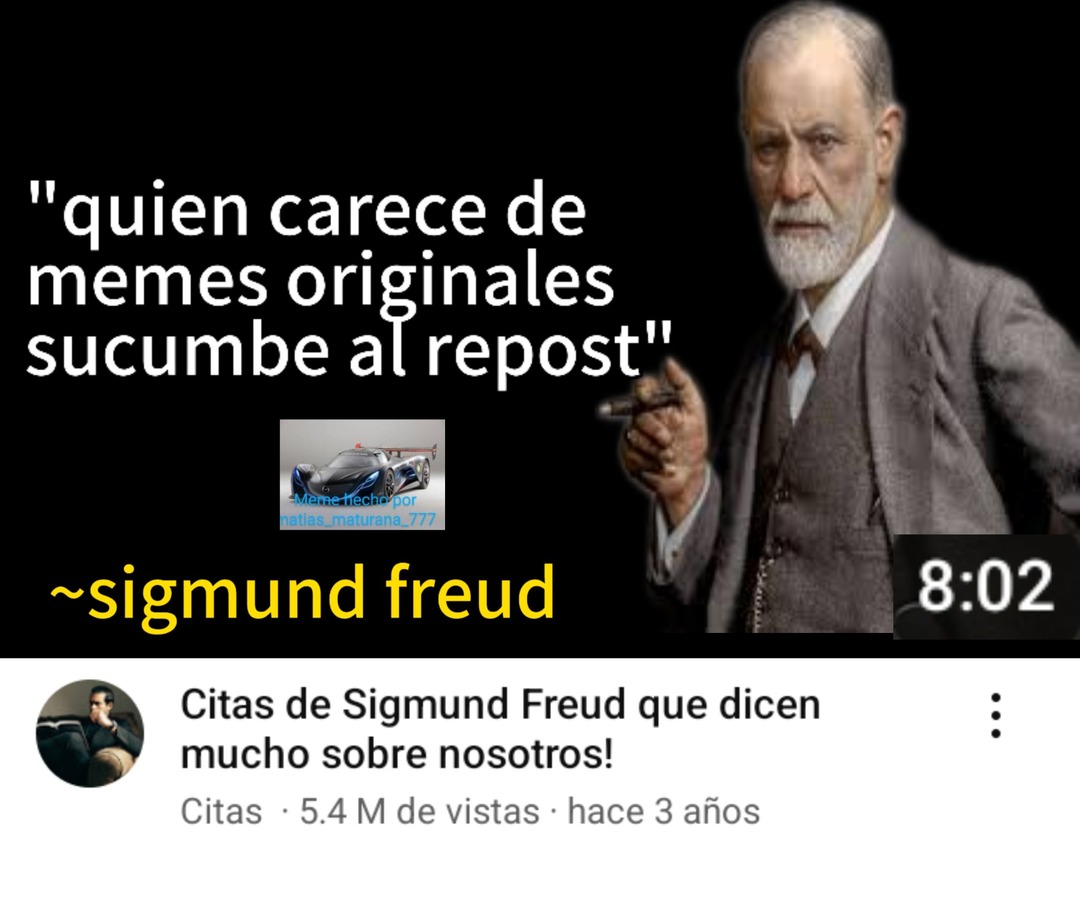 sigmund freud si fuera memedroider