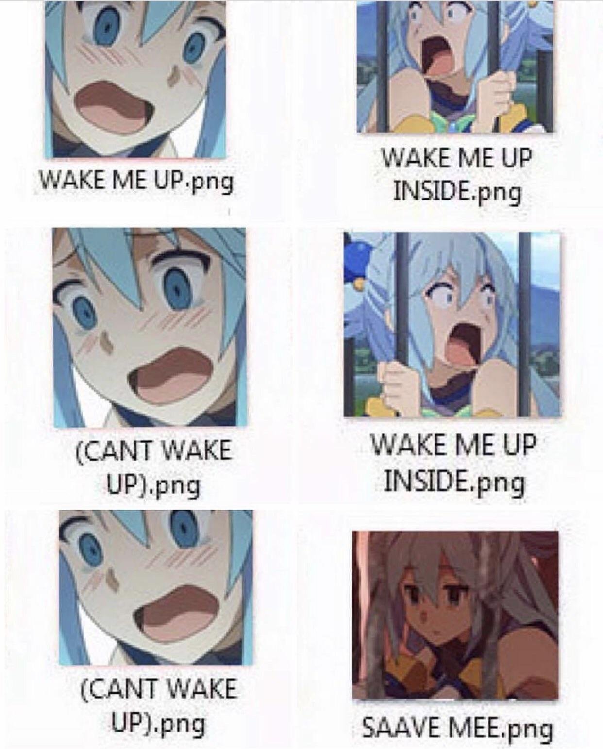 wake me up - meme