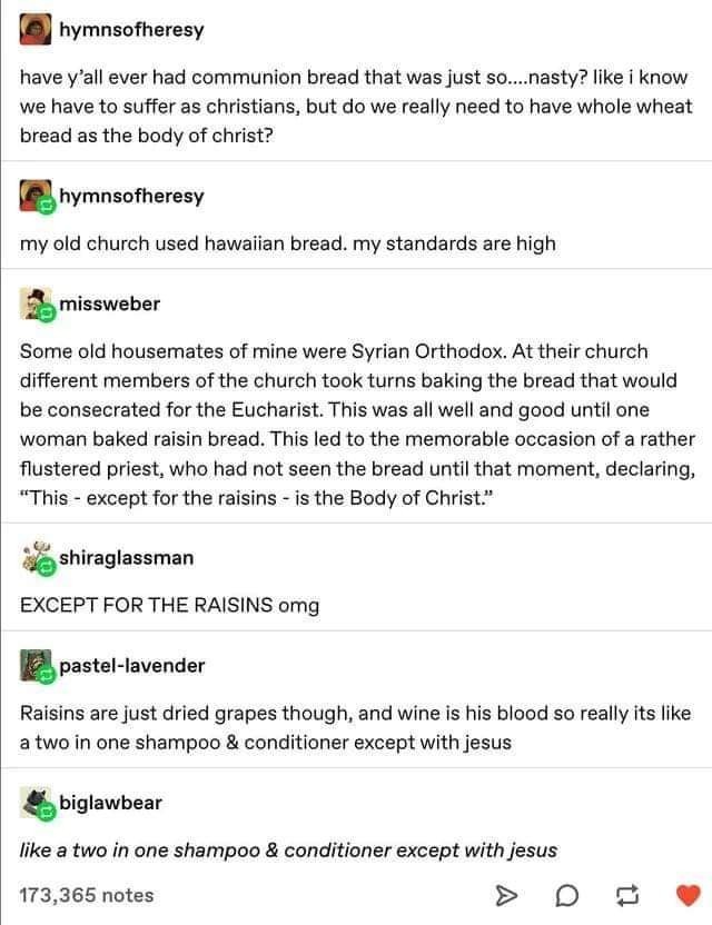Raisins are going to hell - meme