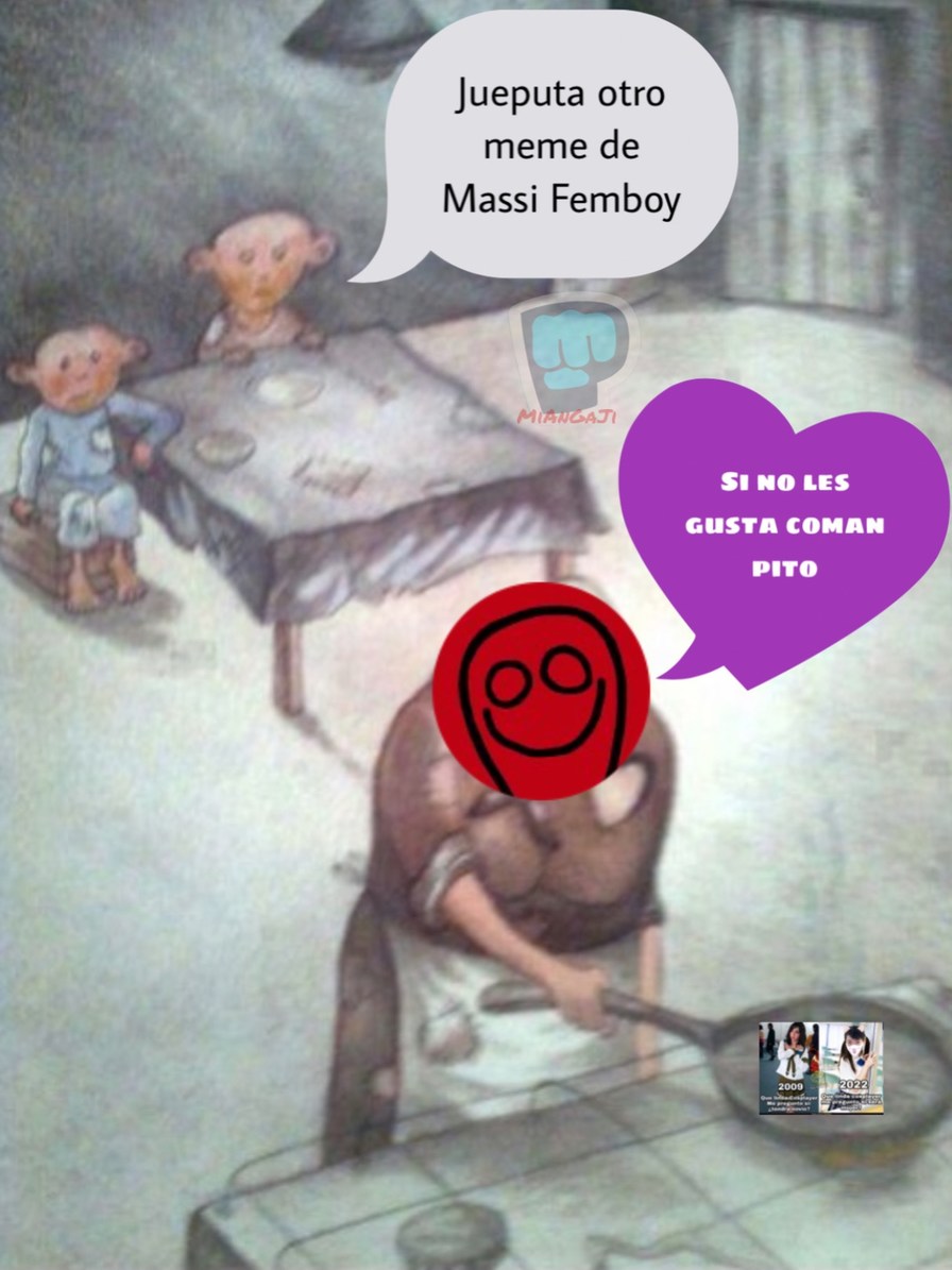 Quien mierda es Massi y porque RIP le dedica memes diciéndole femboy
