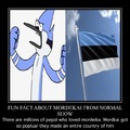 I'd like to take a vacation to Mordecai Land one day